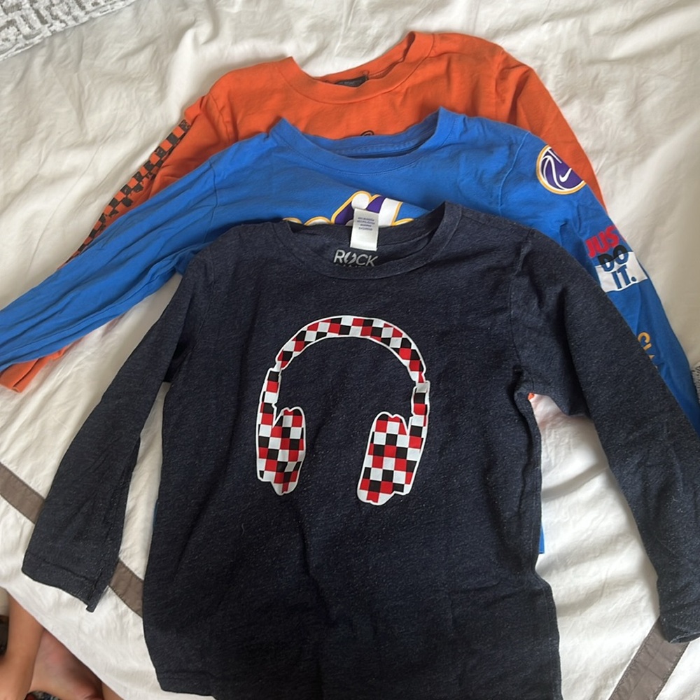 3 shirts size 4T BOYS